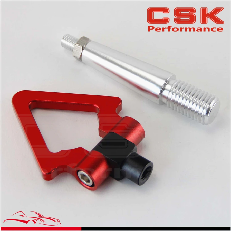 Aluminum Tow Hook Towing Hook Ring For Mitsubishi Lancer Evo EX 08 11