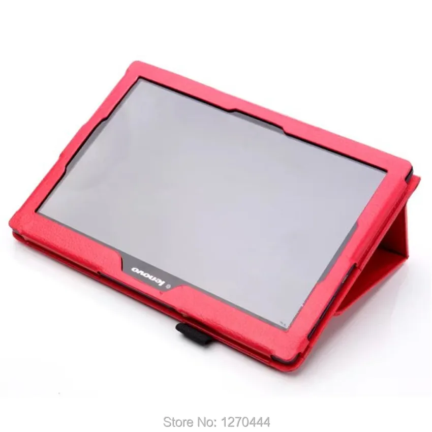 Чехол для Lenovo Tab 2 кожаный чехол Магнитный TAB 10 ТБ X103F Tab3 + пленка ручка|tab 2|tab coverlenovo