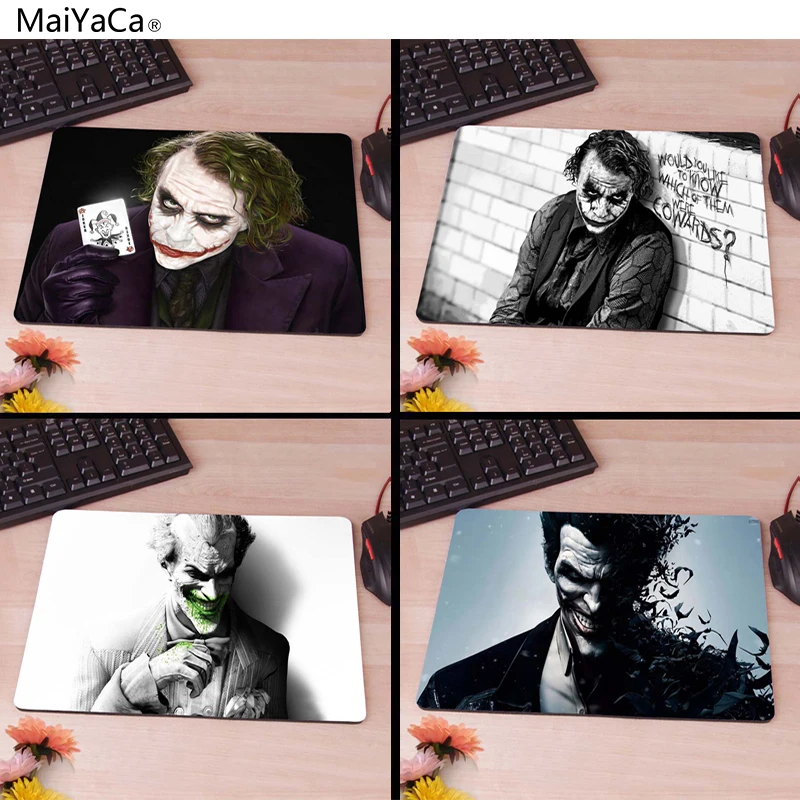 

MaiYaCa Batman Arkham City, Joker, Heath Ledger Gaming Gamer Mice Mause Mouse Pad New Rubber Non-Skid Rubber Pad