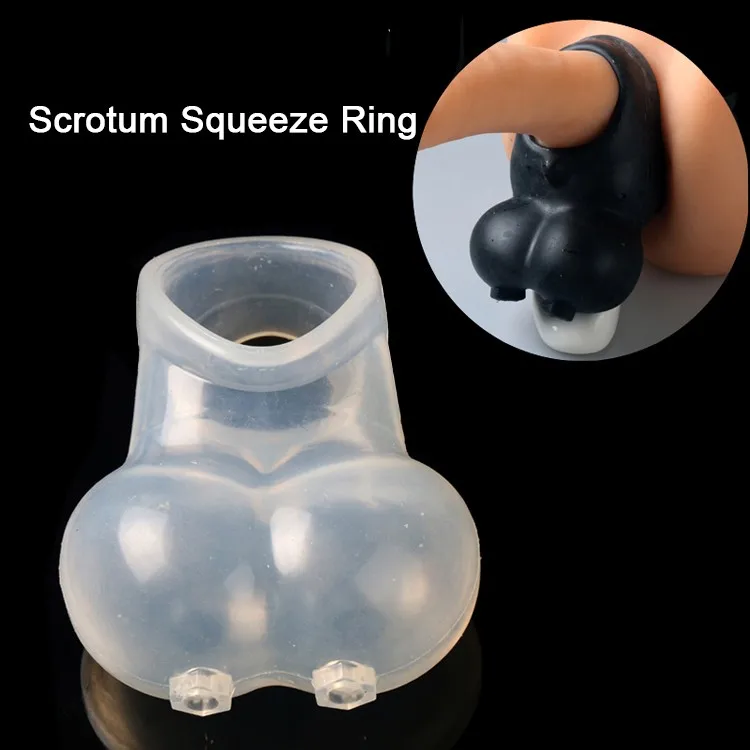 Male-Scrotum-Squeeze-Ring-Chastity-Cage-Sex-Toys-For-Men-Ball-Stretcher-Enhancer-Penis-Sleeve-Scrotum