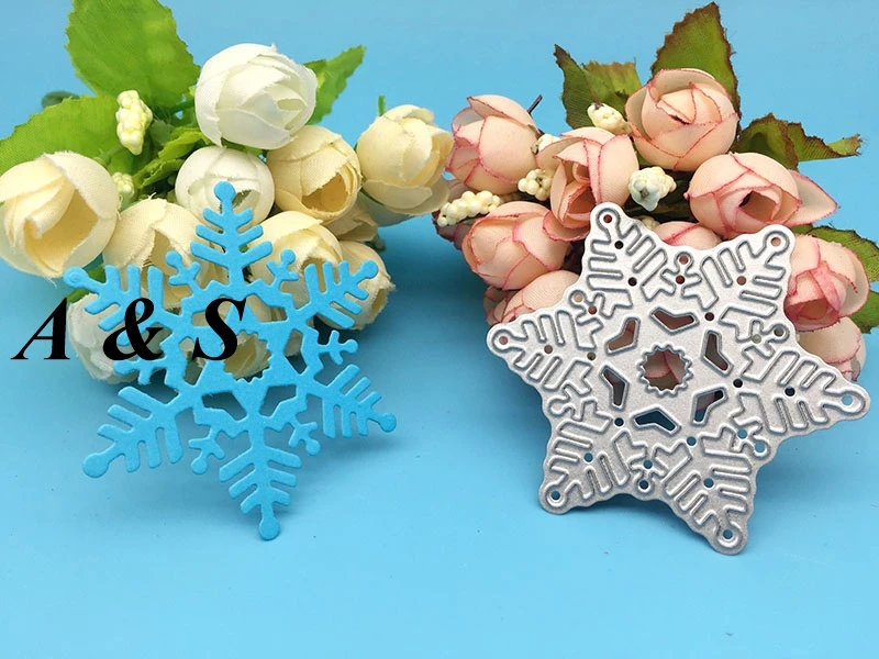  Y100 METAL CUTTING DIES Snowflake Scrapbook card invitation paper craft party decor embossing stenc - 32835898129