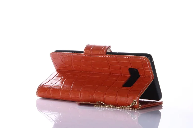 LoveCase Crocodile Skin Genuine Leather Wallet Style Case For Samsung Galaxy Note 8 S8 S9 Plus Flip Phone Case Bag For noet 9 