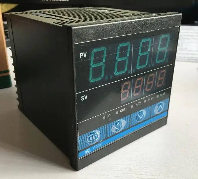 CD901 цифровой PID контроллер температуры CD901FK02-V* AN-NN с 2 м термопары K+ SSR40DA+ радиатор