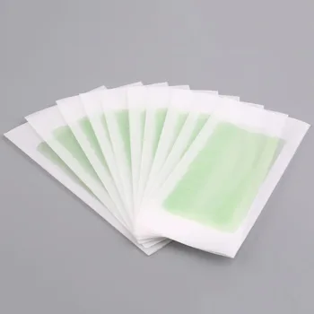 

10PCS Hair Removal Double Side Cold Wax Strips Paper For Leg Body Facial Hair Best Selling