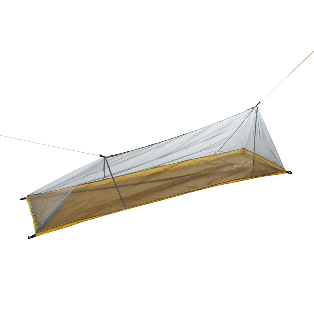 Lixada летняя 1 палатка для одного человека, уличная палатка для кемпинга, Ультралегкая сетчатая палатка, противомоскитная защита от насекомых и насекомых, сетка от насекомых