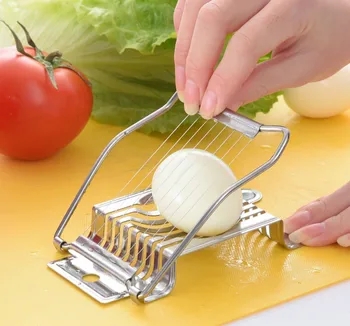 

free door to door ship household manual egg cutter kitchen tool egg cutting tool boiled egg slicer
