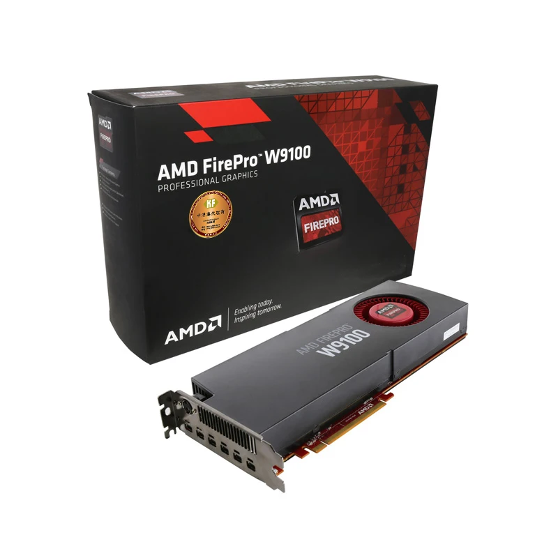  W9100 FirePro professional graphics card 3D design graphics multi screen graphics graphics workstation 