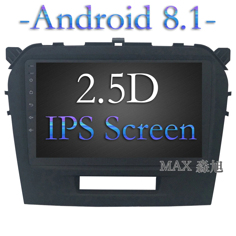 MAX IPS Screen Android 8.1 Car dvd For Suzuki Grand Vitara 2015 2016 2017 Radio RDS 4G WiFi GPS Navigation System Free Map | Автомобили и