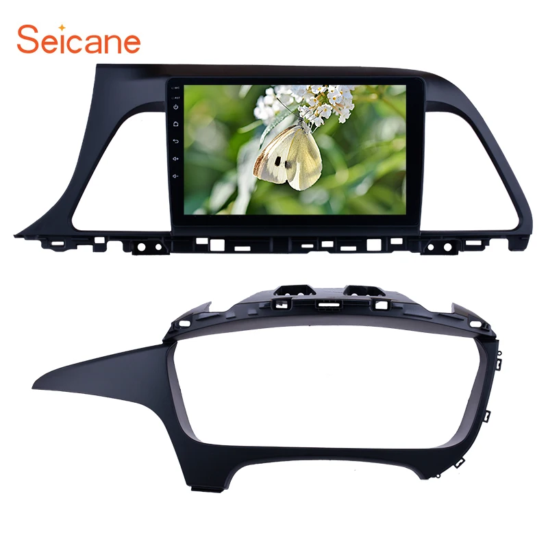 Sale Seicane Android 8.1 9" Car Radio WIFI Bluetooth Multimedia Player For 2015-2017 Hyundai Sonata Support Steering Wheel Control 0