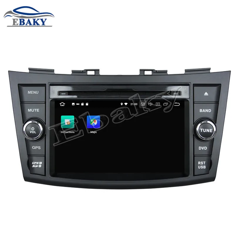 Sale NaviTopia 7inch 4GB RAM 64GB ROM Octa Core Android 9.0 Car DVD Radio For Suzuki SWIFT 2011 2012 with GPS/wifi/Bluetooth 3