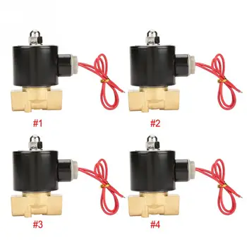 

G3/8 Solenoid Valve 2 Way Electric valve Direct Acting N/C Normally Brass Electric Solenoid Valve valvula solenoide