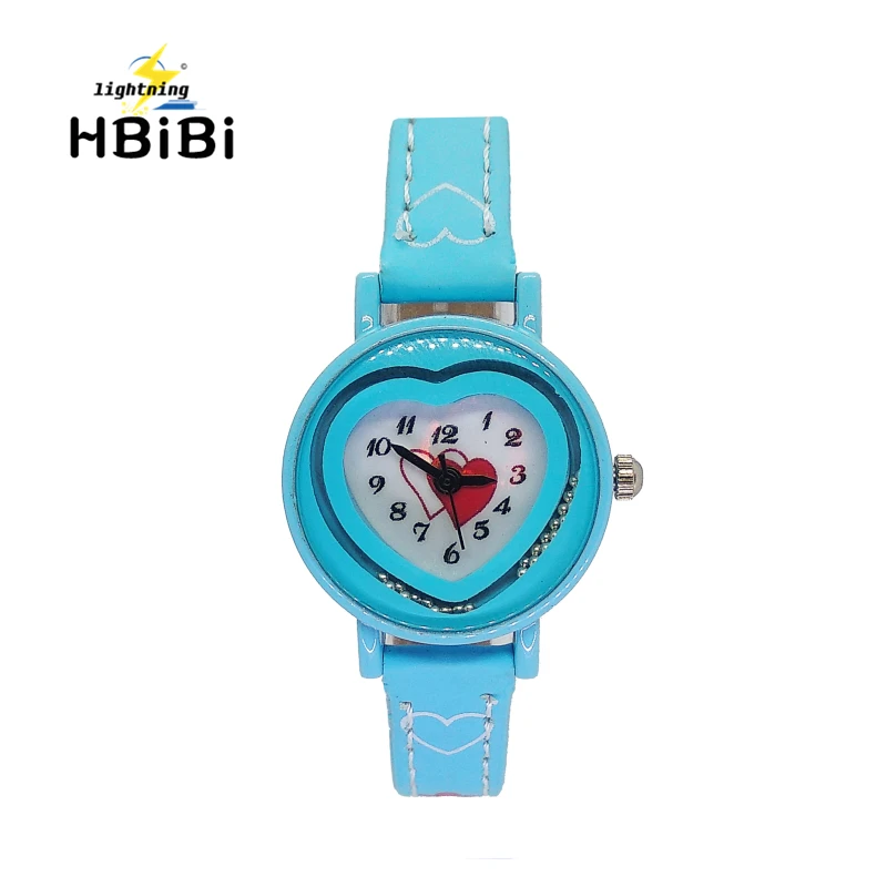 

2019 new Small Strap Children Watches Fashion Love Heart Women Watch For Girls Kids Bracelet Clock wholesale lots bulk watches
