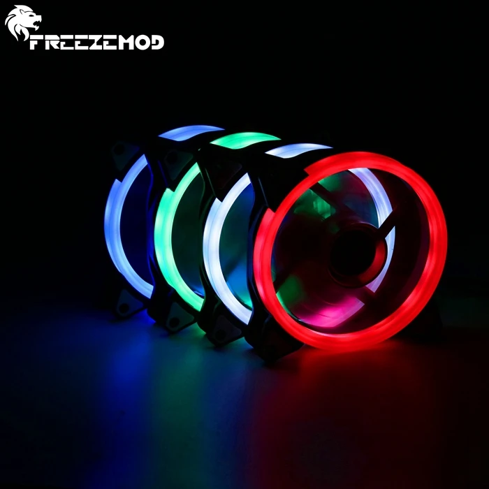 

FREEZE 12V DC 120mm led case fan pc cooler FAN-RS21