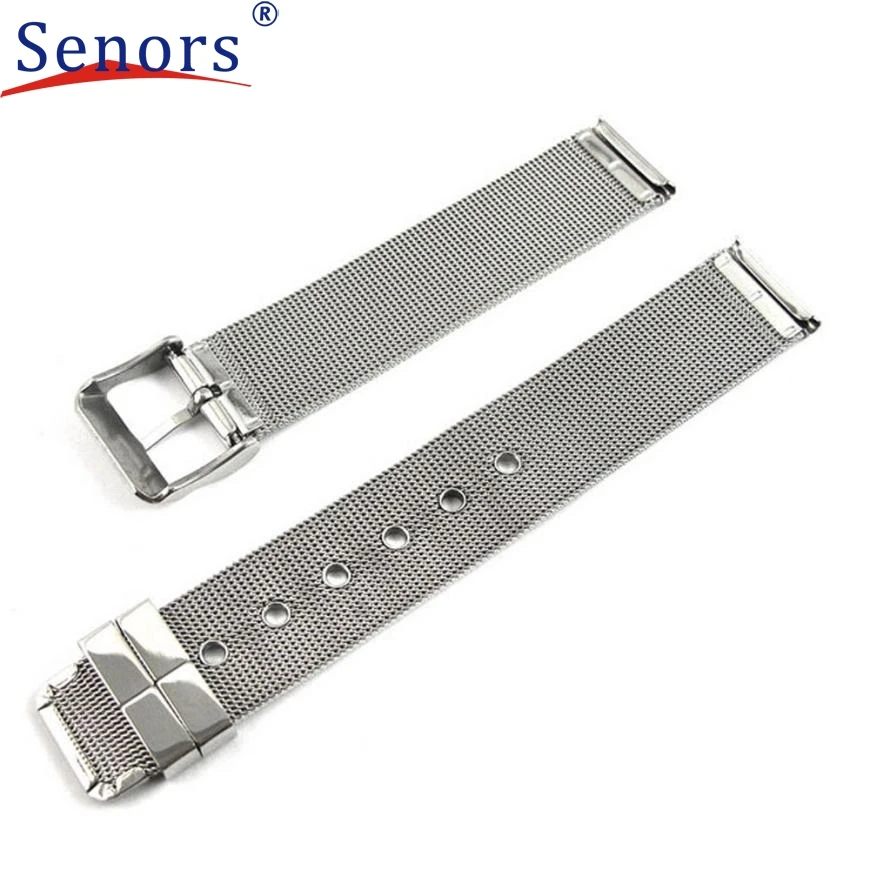 

2017High Quality Soft Fashion Milanese Bracelets Stainless Steel 14 16 18 20 22 24mm Wrist Watch Band Strap ma15 Levert Dropship