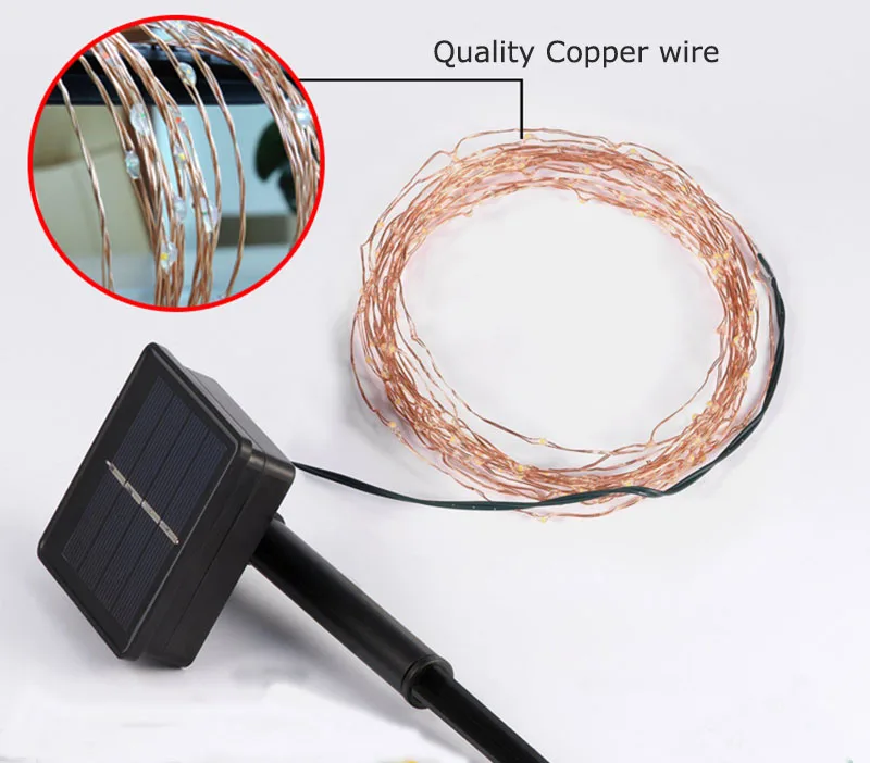 Copper wire light strings