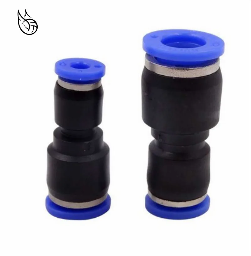 8-4 mm pneumatic straight Reducer fitting Push fit pipe air fittings PG8-4 