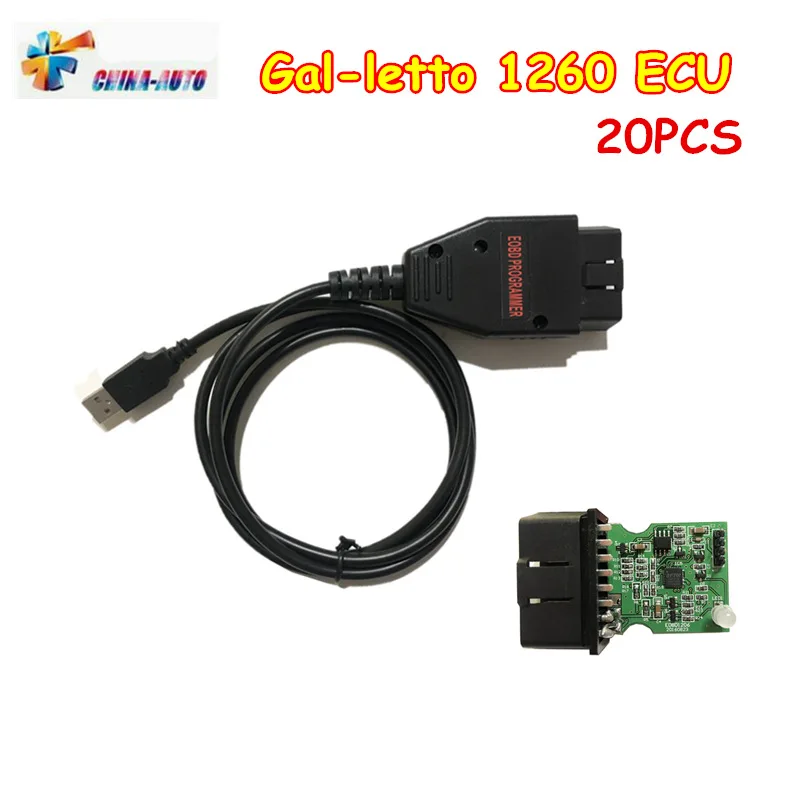 20 шт. через DHL Бесплатная доставка 1260 ECU чип Тюнинг инструмент галл-етто ЭБУ