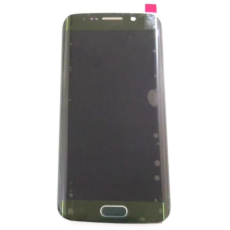 

Green Color For Samsung Galaxy S6 Edge SM-G925F G925F G925 Lcd Screen+display+Touch Glass Frame Assembly Replacement Amoled