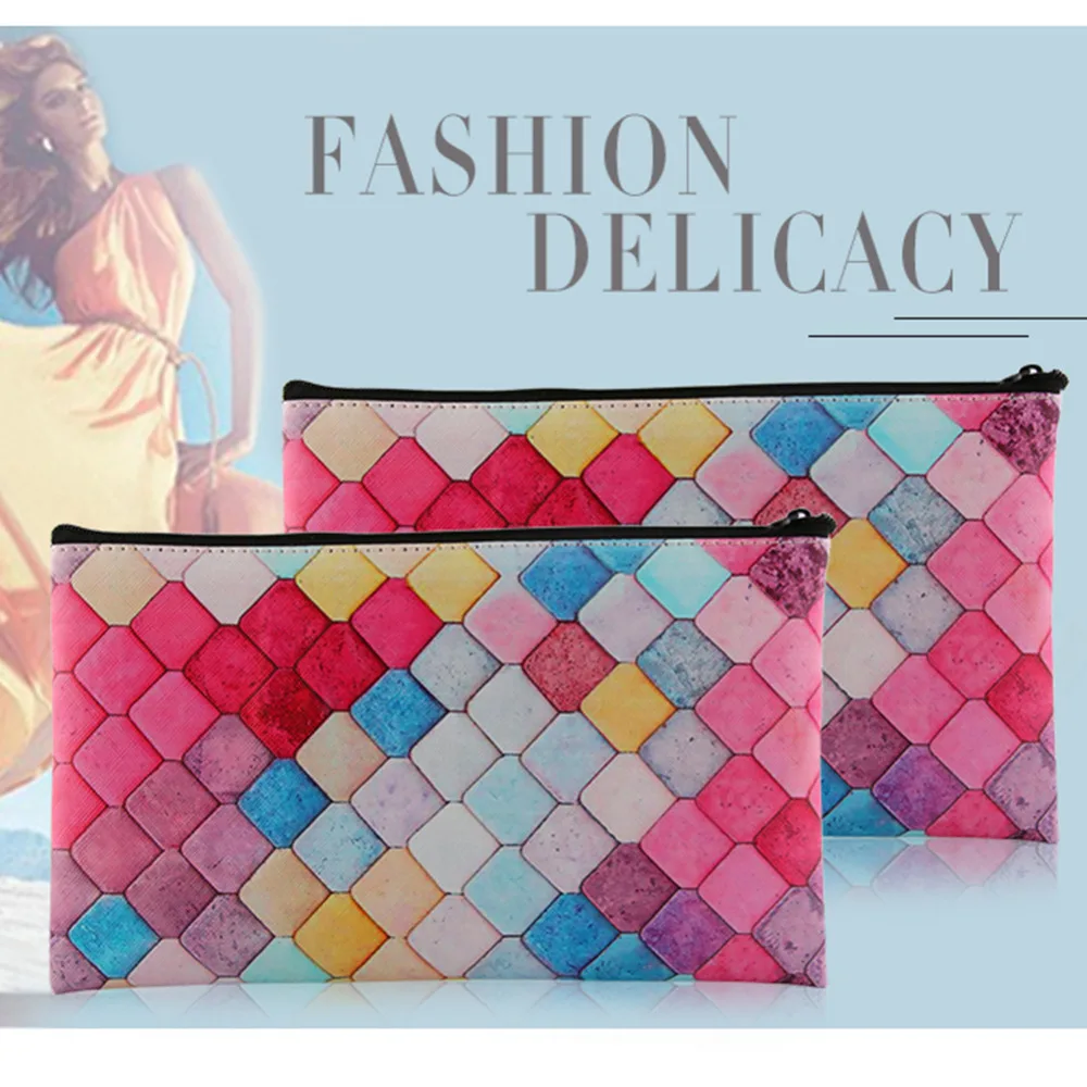 

MAANGE Mermaid Makeup Brushe Bag Fish Tail Foundation Powder Eyeshadow Makeup Cosmetic Bag Blending Cosmetic Tools Organizer Bag