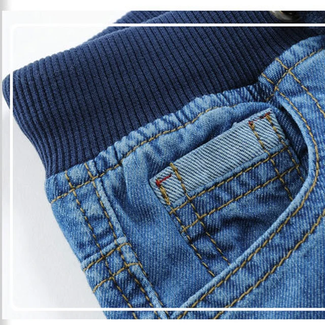 2018 New Kids Boys Denim Shorts Summer Toddler Clothing Boys Casual Solid Soft Cotton Jeans Shorts For Baby Boys 2-13Y DQ301 2