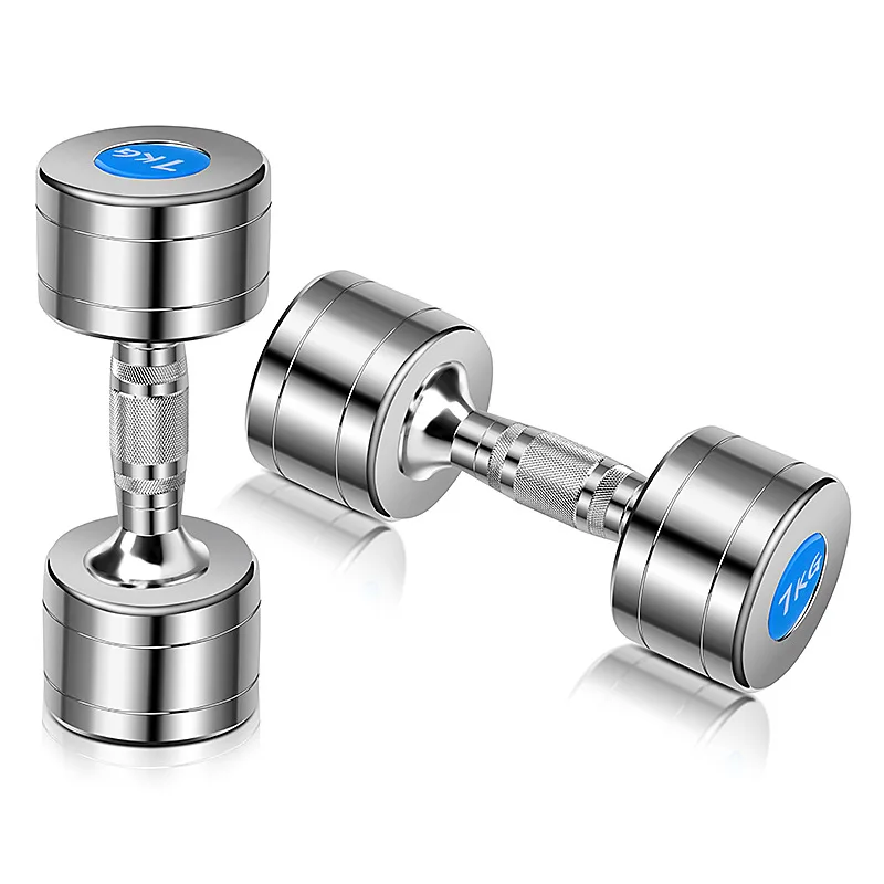 high quality pure steel dumbbell, 10kgs dumbbell*2pcs, dumbbell fitness(pair)