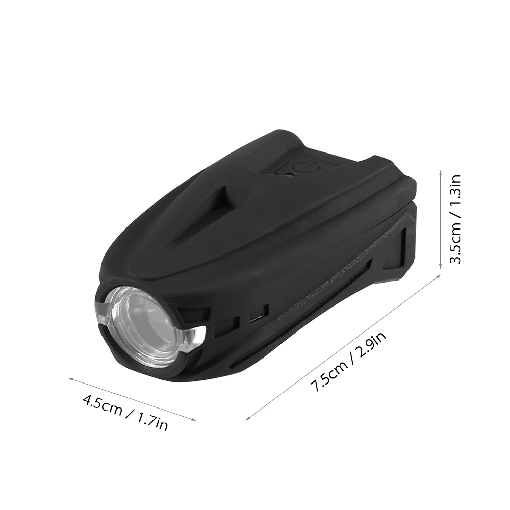 Cheap Mini Bicycle Bike Light USB Rechargeable Bicycle Front Light 250LM LED Headlight MTB Bike Cycling Safety Warning Flashlight 6