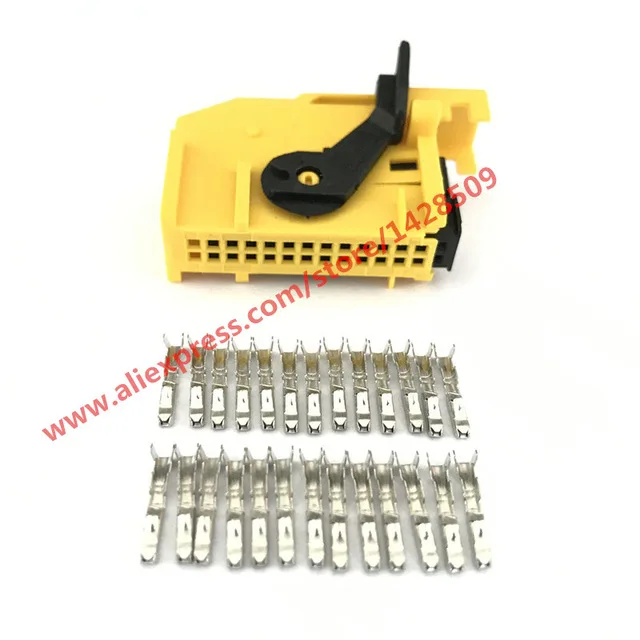 

1 Set 26 Way/Pin ECU Automotive Connector 185879-1 Wiring Harness Connector Auto Plug