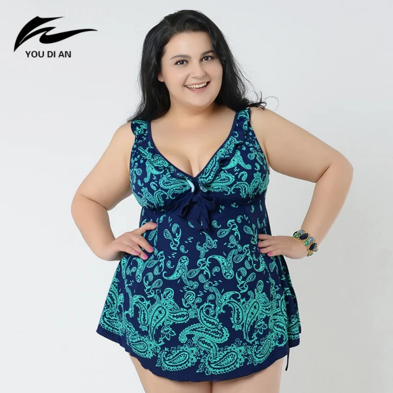Купальный костюм размера плюс, мульти-стиль, большой размер, 4XL-8XL, одноцветные женские слитные костюмы, купальный костюм, Женский костюм с подкладкой из проволоки