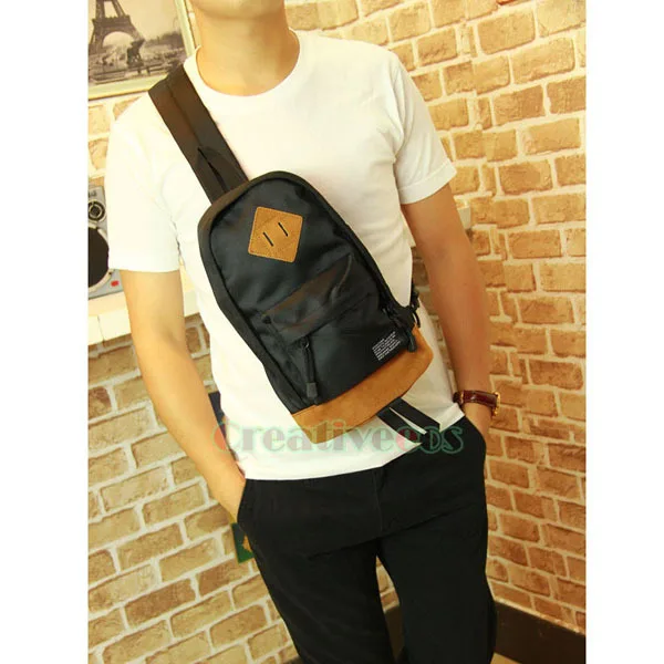 Unisex Polyester Travel Riding Motorcycle Cross Body Messenger Shoulder