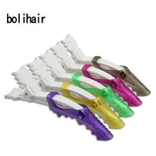 4Pcs/Set Professional Hairdressing Salon Section Hair Clips DIY Accessories Hairpins Hair Care Styling Tools Partition Clip