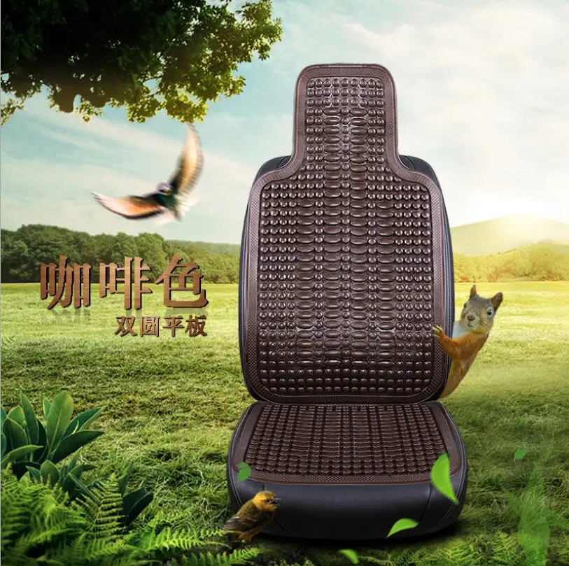 Summer Plastic Breathable Cool Car Chinese knot elements Seat Cushion Auto Minibus Home Chair Cover - Название цвета: D