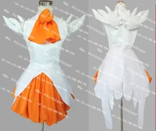 Card captor Sakura Sakura Kinomoto KINOMOTOSAKURA Lolita el hombre y la mujer Cos Anime Cosplay traje de alas de ángel