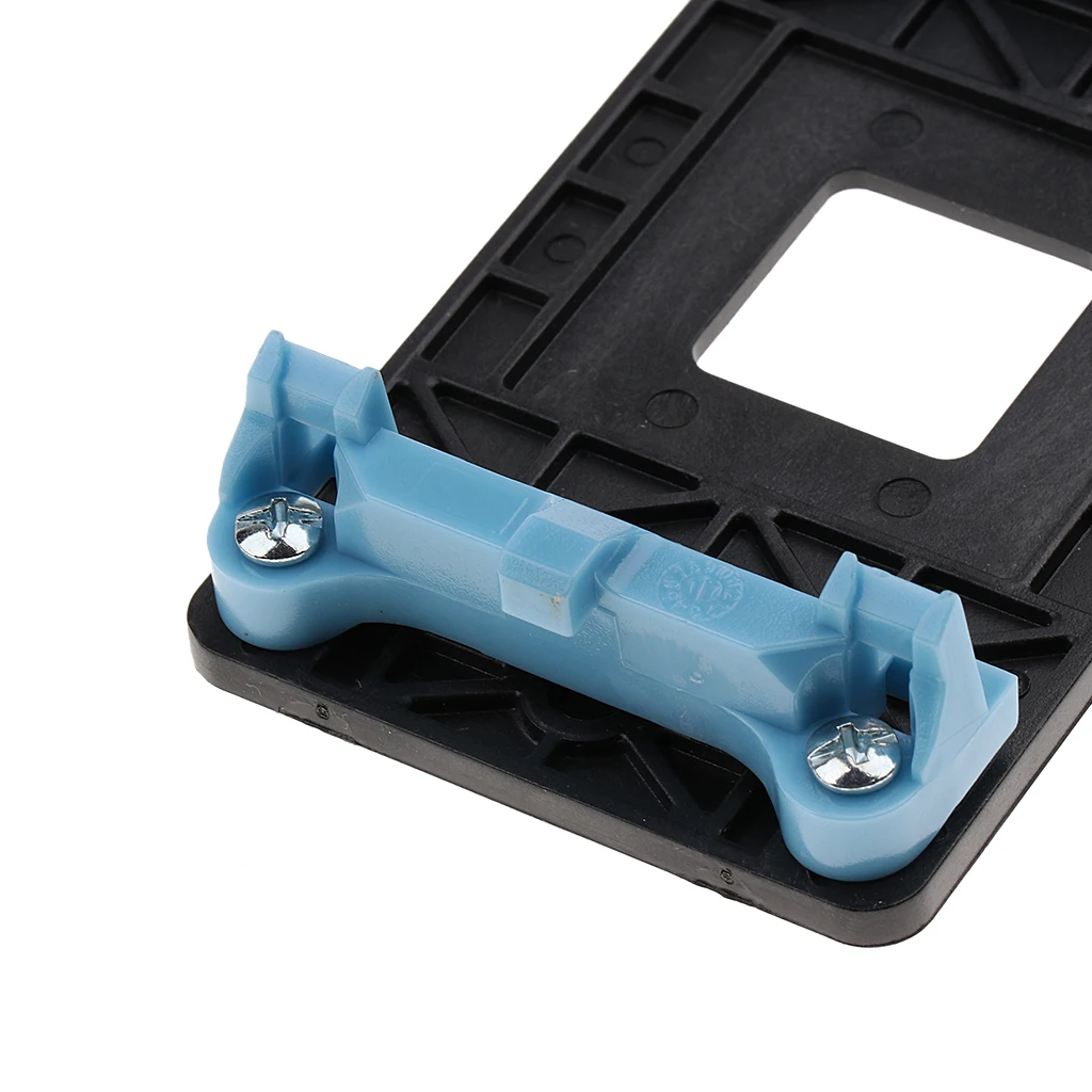 Blue CPU Cooling Fan Bracket for AM2 AM3 with Back Plate & Four Screws 