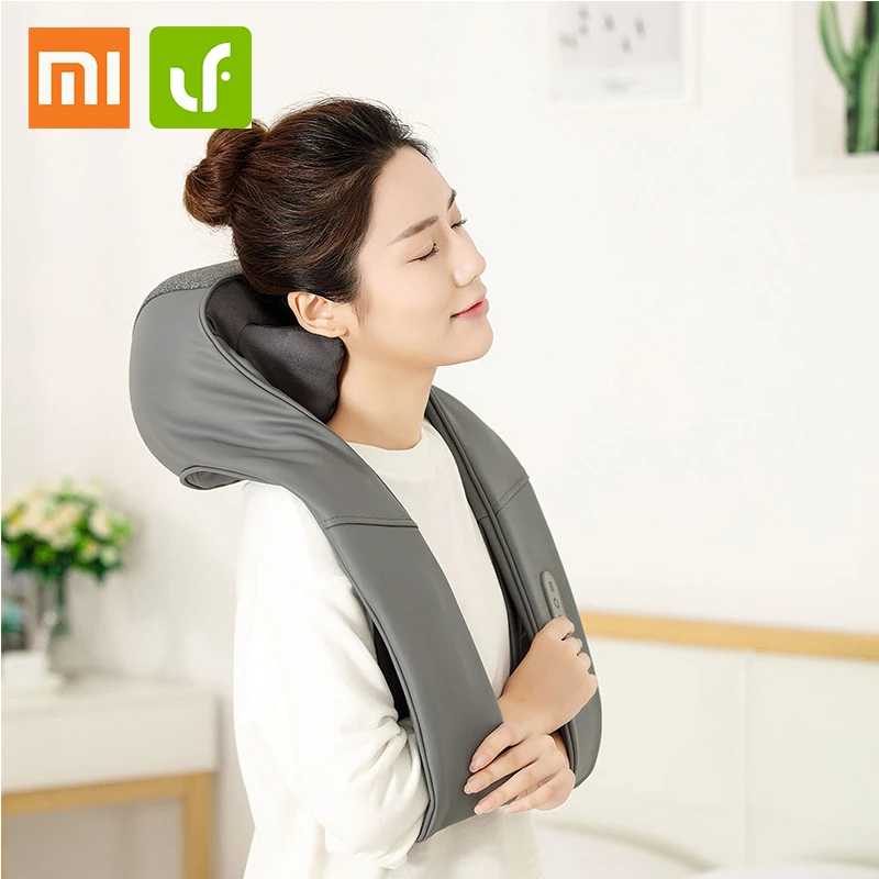 

New Xiaomi Mijia LF LERAVAN 3D Kneading Massager U Shape Body Relation Neck Shoulder Adjustable Strength Massager Bussiness