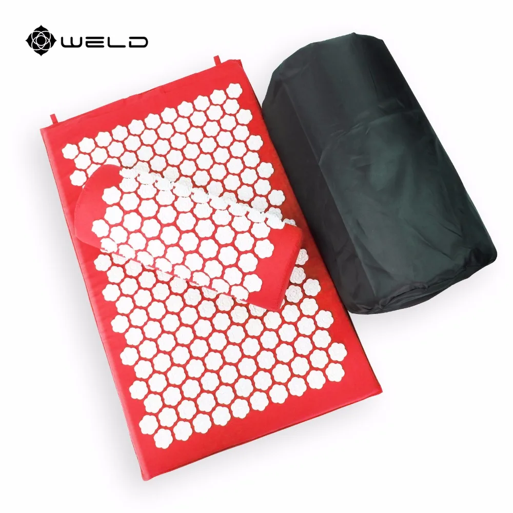 Rose Spike Acupressure Mat Pillow Acupuncture Mat Shakti Mat Yoga
