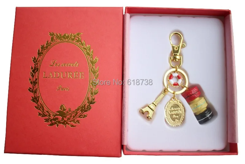 2015 New Macaroon keychain w Lifebuoy-red (3).jpg