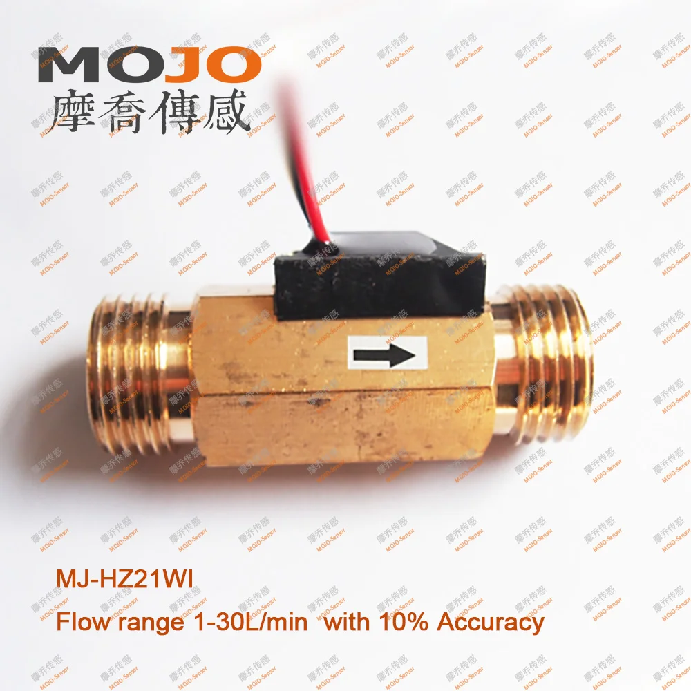 MJ-HZ21WI(60 мм) DN15 Диаметр разъема 20 мм Датчик импульса потока жидкости G1/2"