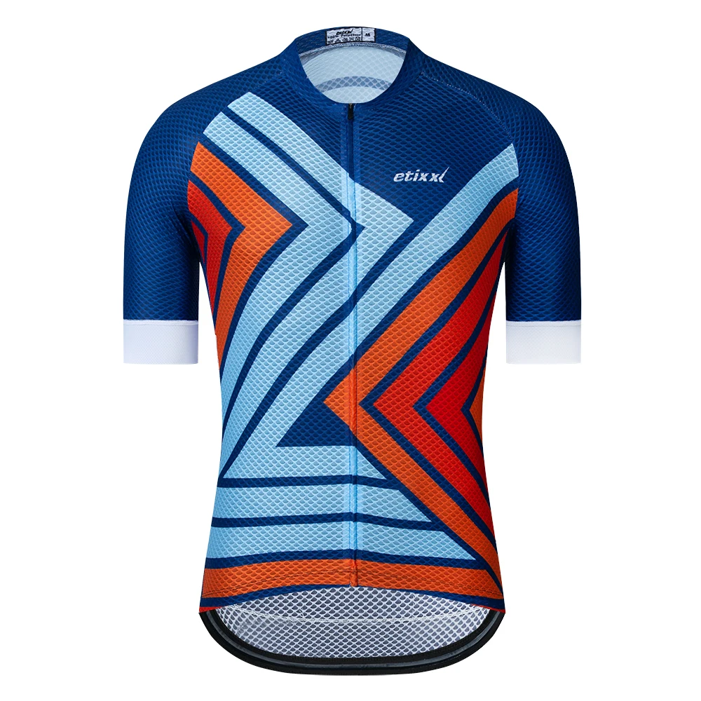 Maillot Ciclismo Hombre Anti-UV Pro Team Велоспорт Джерси MTB дышащая велосипедная куртка велосипед короткий рукав рубашка для езды на велосипеде