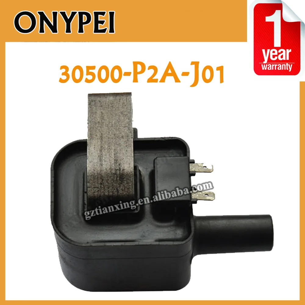 Free Shipping 30500 P2a J01 Ignition Coil For Honda Civic 9600 Kq Kt