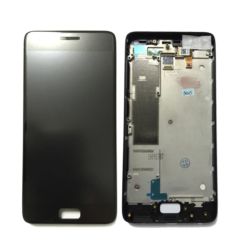 

Original For Lenovo ZUK Z2 LCD Display With Touch Screen Digitizer Assembly With frame Black White Color Free shipping