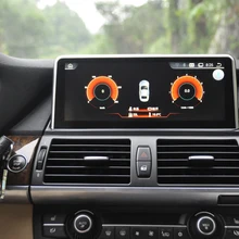 Navirider Авторадио Android 9,0 Автомобильный gps плеер для BMW X5 E70 X6 E71 навигация Сенсорный экран стерео головное устройство HU магнитофон