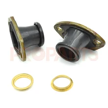 2PCS 45CC 52CC 58CC 4500 5200 5800 Chinese Chainsaw Intake Pipe Manifold with Washers