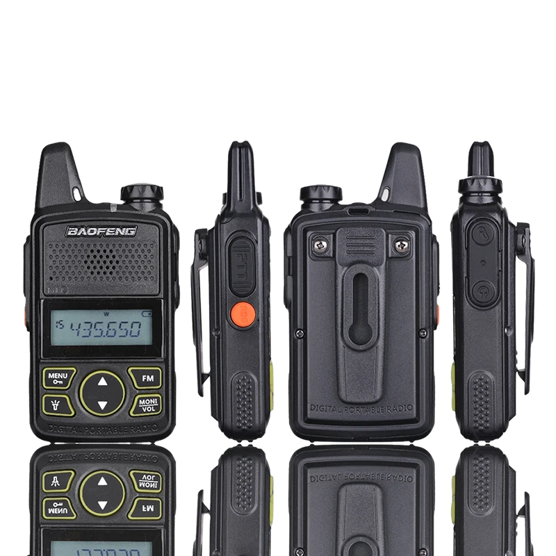 2PCS Baofeng BF-T1 Walkie Talkie UHF 400-470MHz FM Kids Transceiver Mini Radio With PTT Earpiece Child Two Way Radio Comunicador 2PCS Baofeng BF-T1 Walkie Talkie UHF 400-470MHz FM Kids Transceiver Mini Radio With PTT Earpiece Child Two Way Radio Comunicador