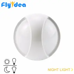 Светодиодный ночник мини-Датчик управления освещением AC 110 V 220 V EU US Plug энергосберегающая лампа для спальни лестницы освещение туалета
