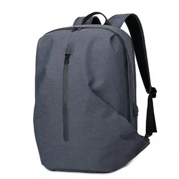 

17inch Anti-theft Men USB Charging Port Backpack Laptop Notebook Travel School Bag College Bookbag Male Oxford cloth School Bag
