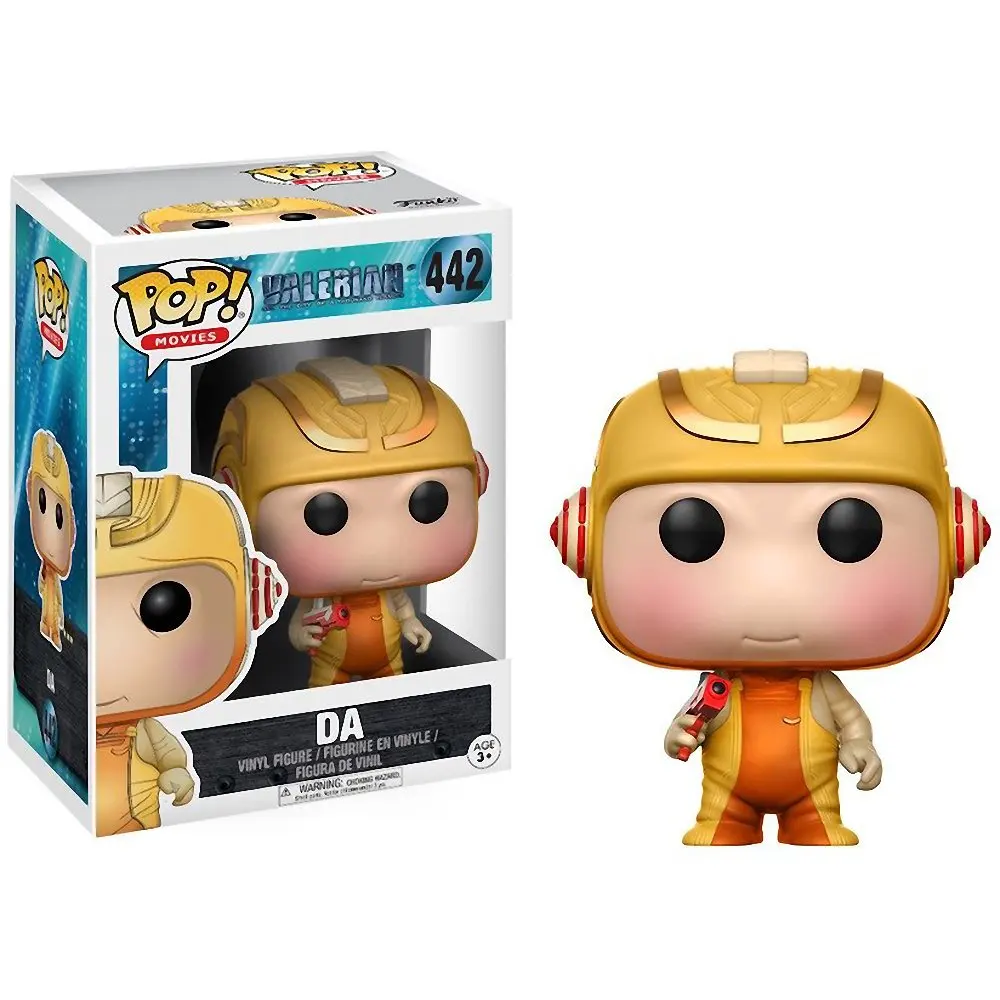 

Official Funko pop Valerian - Da Vinyl Action Figure Collectible Model Toy with Original Box