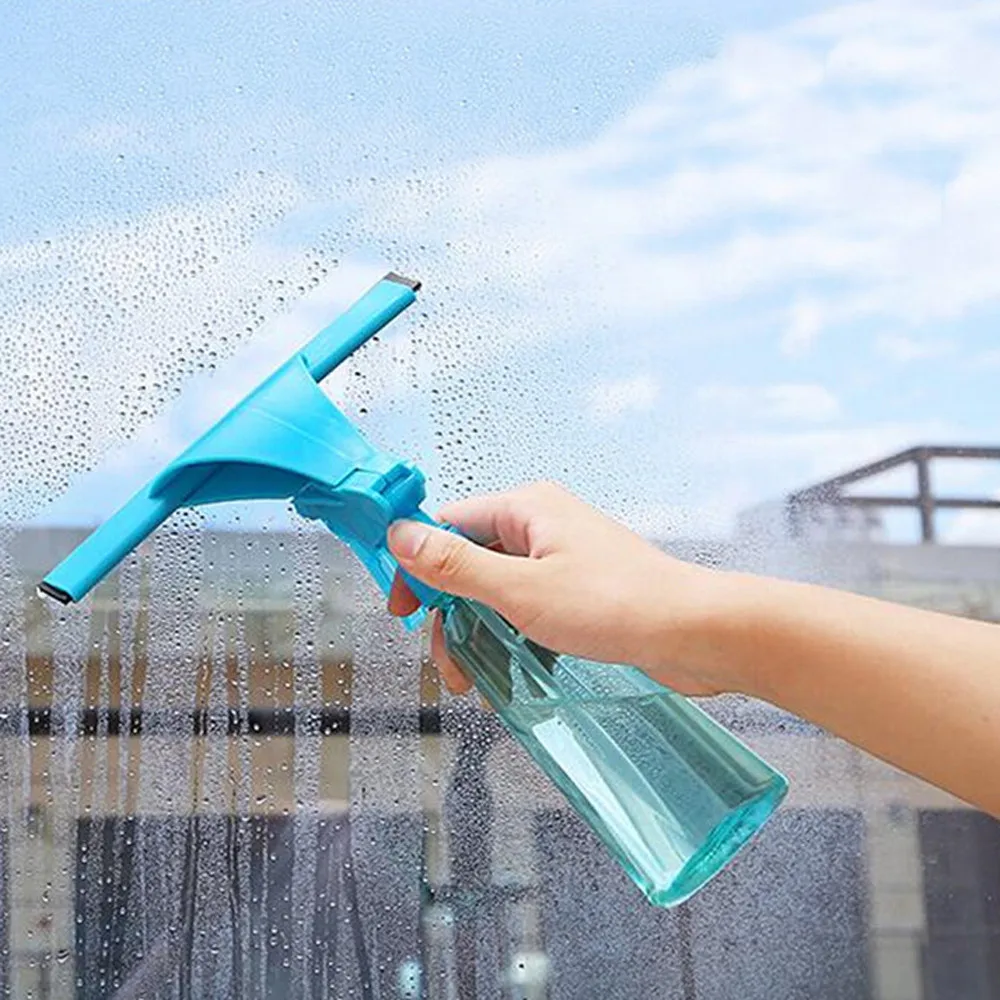 

TENSKE Spray Water Glass Scratch Car Glass Window Wiper Soap Cleaner Squeegee Home Shower Bathroom Mirror brushes 19JUN19