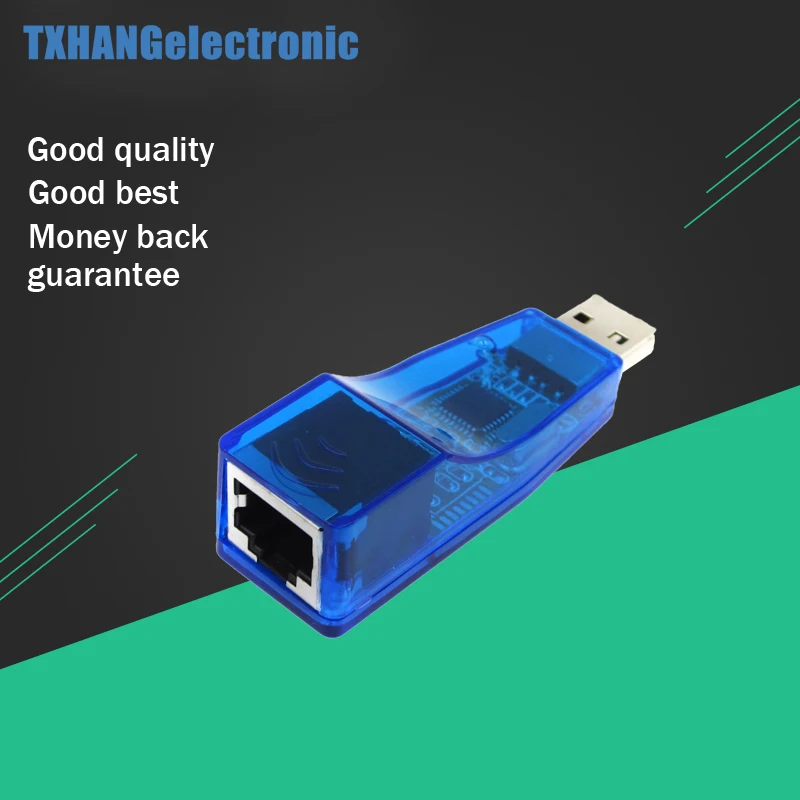 USB 2 0 к LAN RJ45 Ethernet 10/100 Мбит/с сетевой адаптер для Win7 Win8 Android Tablet PC Синий оптовая