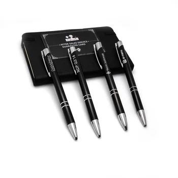 

1000pcs a lot quality metal ball pens logo text made free RUSH service for wedding party gifts and Company Anniversary gifts