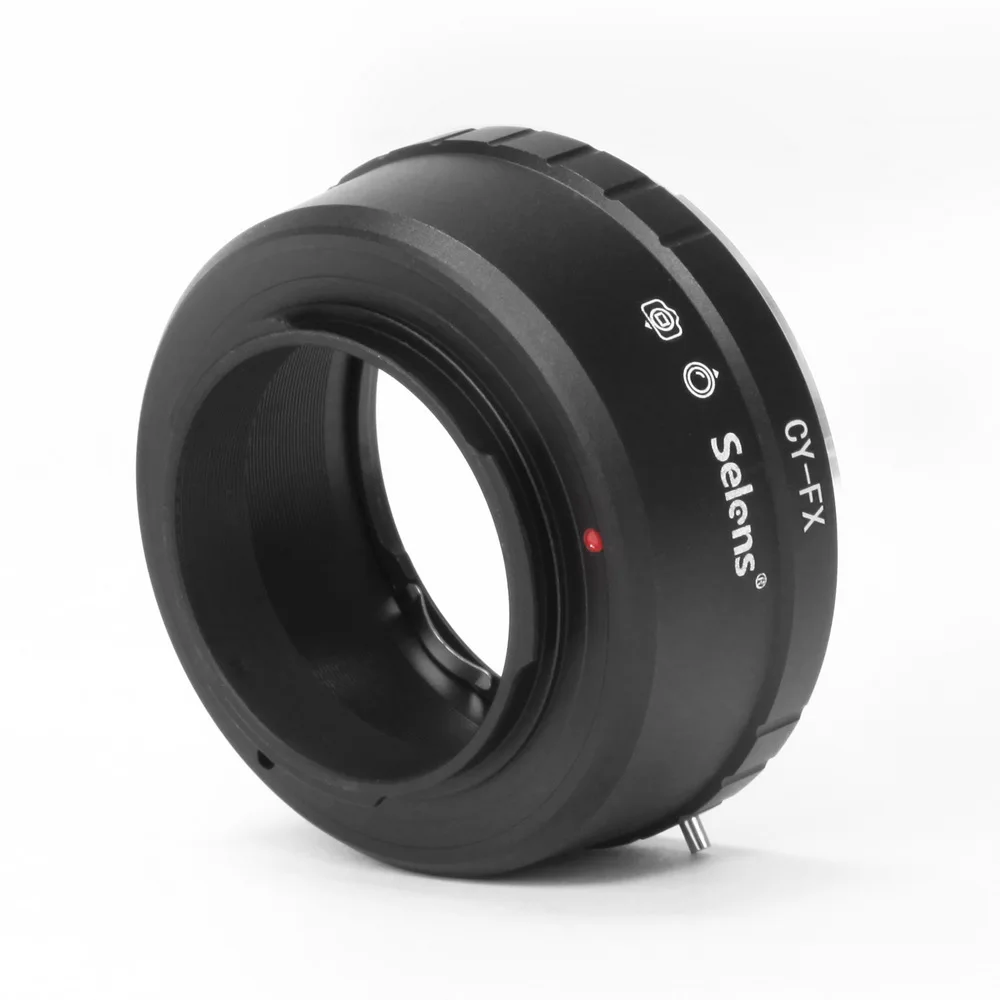

Selens CY-FX Adjustable Aperture Focal Reducer Speed Booster Adapter Lens